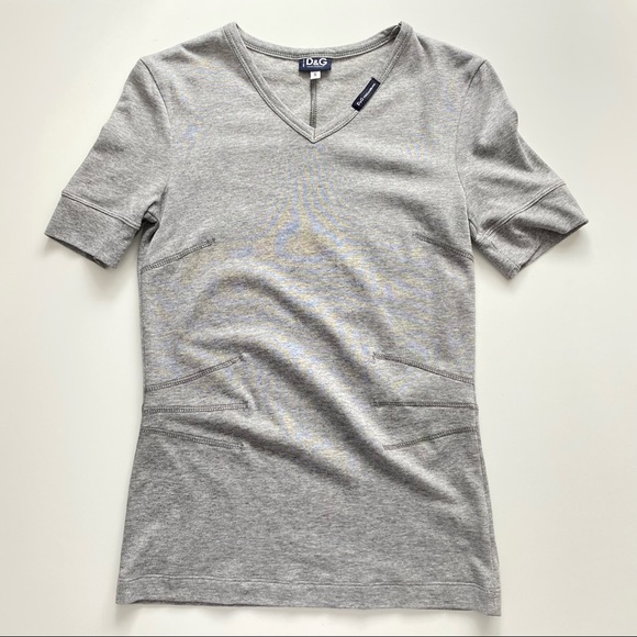 D&G Dolce Gabbana Soft cotton jersey T-shirt. - Picture 3 of 10